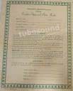 Tucker Torpedo radio - factory warranty document