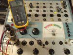 BK707 Switch section Shorts Test AC voltage with tube undergoing testing