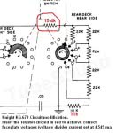 Knight KG-670 circuit modification to achieve accurate faceplate voltages