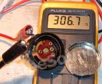 Sensivity pot removed for cleaning