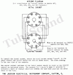 Jackson modernization diagram for adding a Loctal socket Jackson modernization diagram for adding a Loctal socket