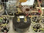 Electrolytic capacitor across meter