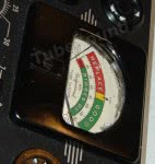 Meter glass laying on the movement