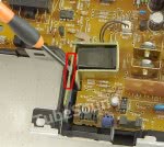 4l-11 remove arm from relay coil, clean, wrap once black tape