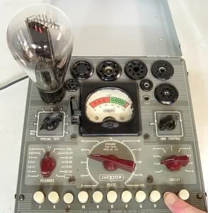 Jackson 634 Tube Tester – TubeSound